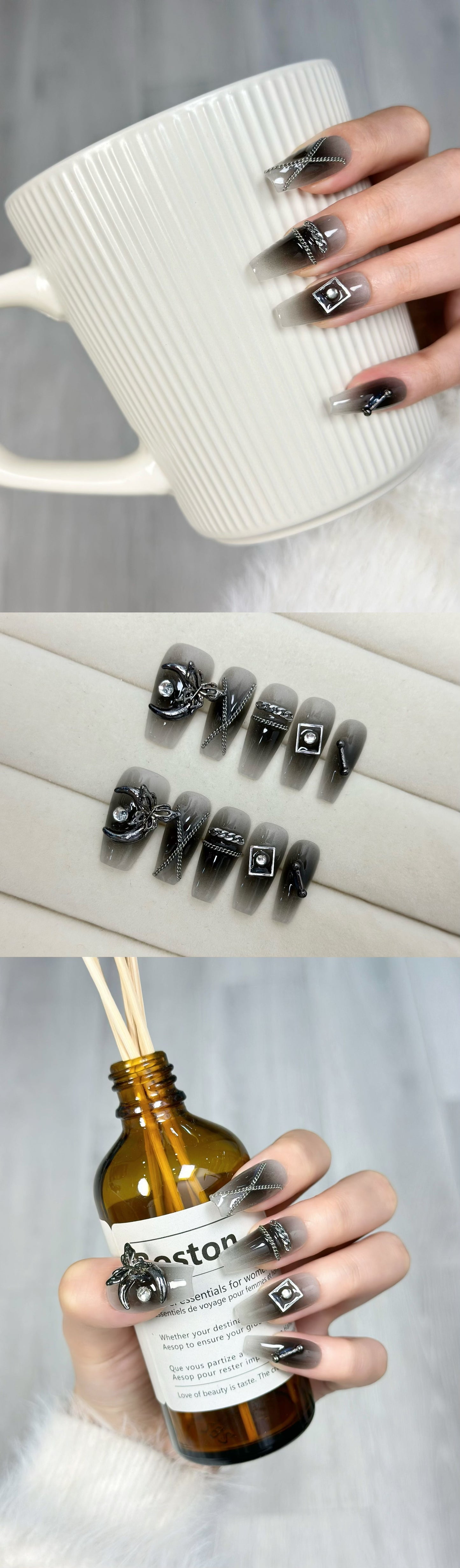 Chain Black Long