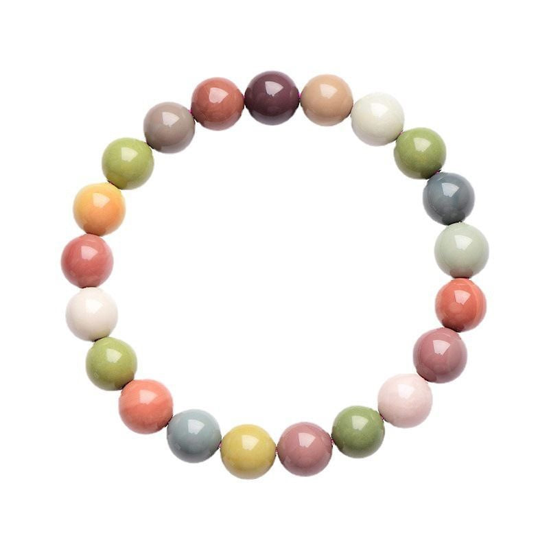 Creamy Alxa Agate Bracelet BR010