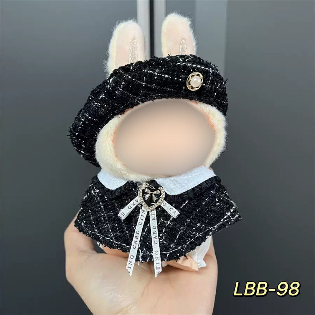 Exquisite Plaid Dress Doll Outfit DOLB014