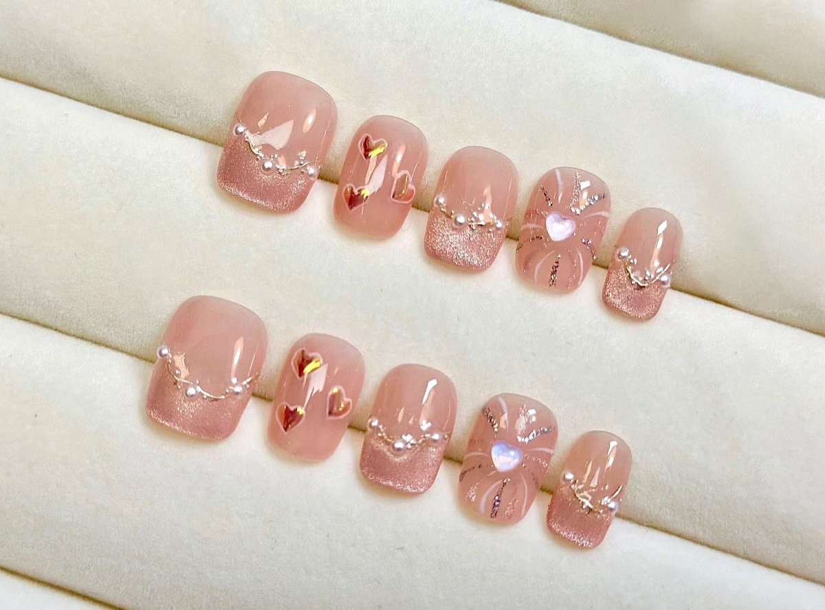 Cute Pink Heart Short