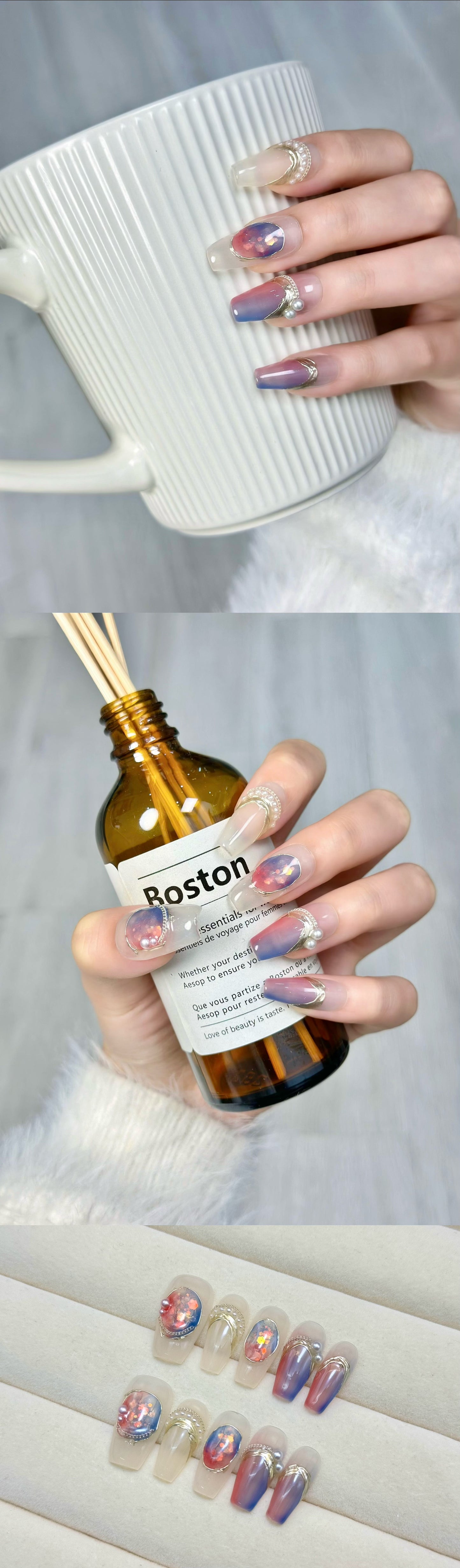 Mermaid Gradient Long