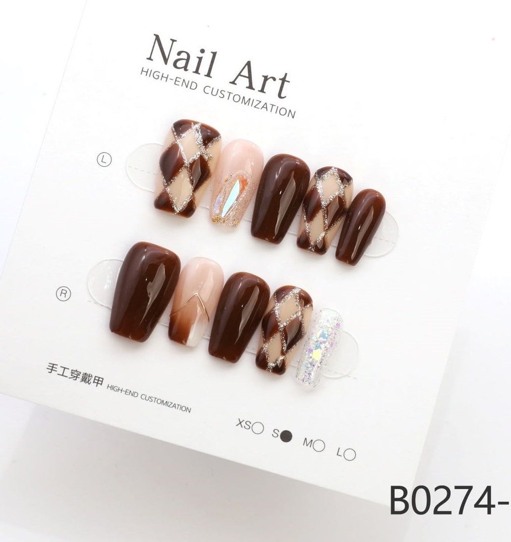 Coffee Color Diamond Middle