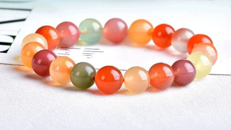 Natural Yanyuan Agate Bracelet BR006