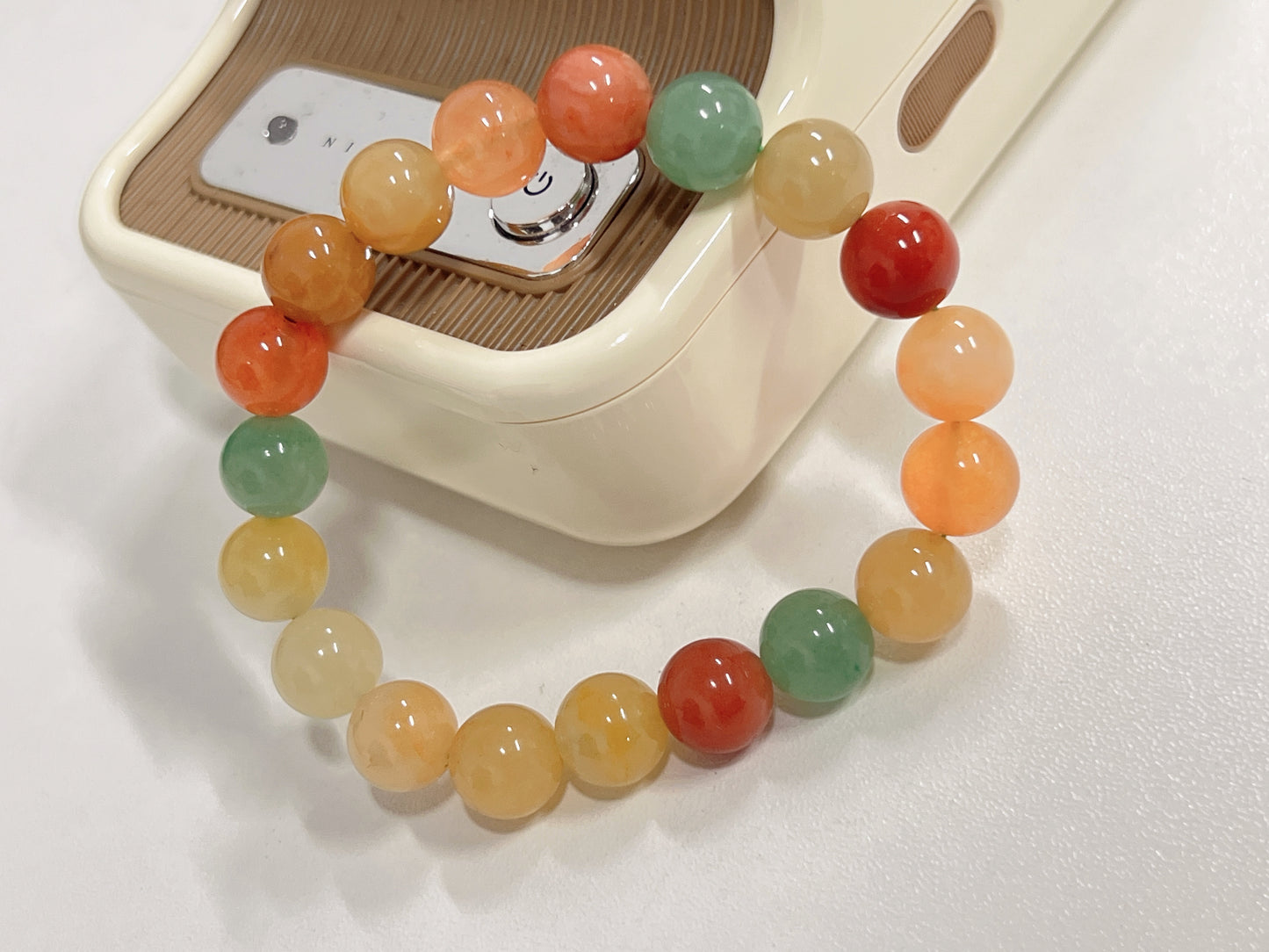 Natural Colorful Agate Bracelet BR012
