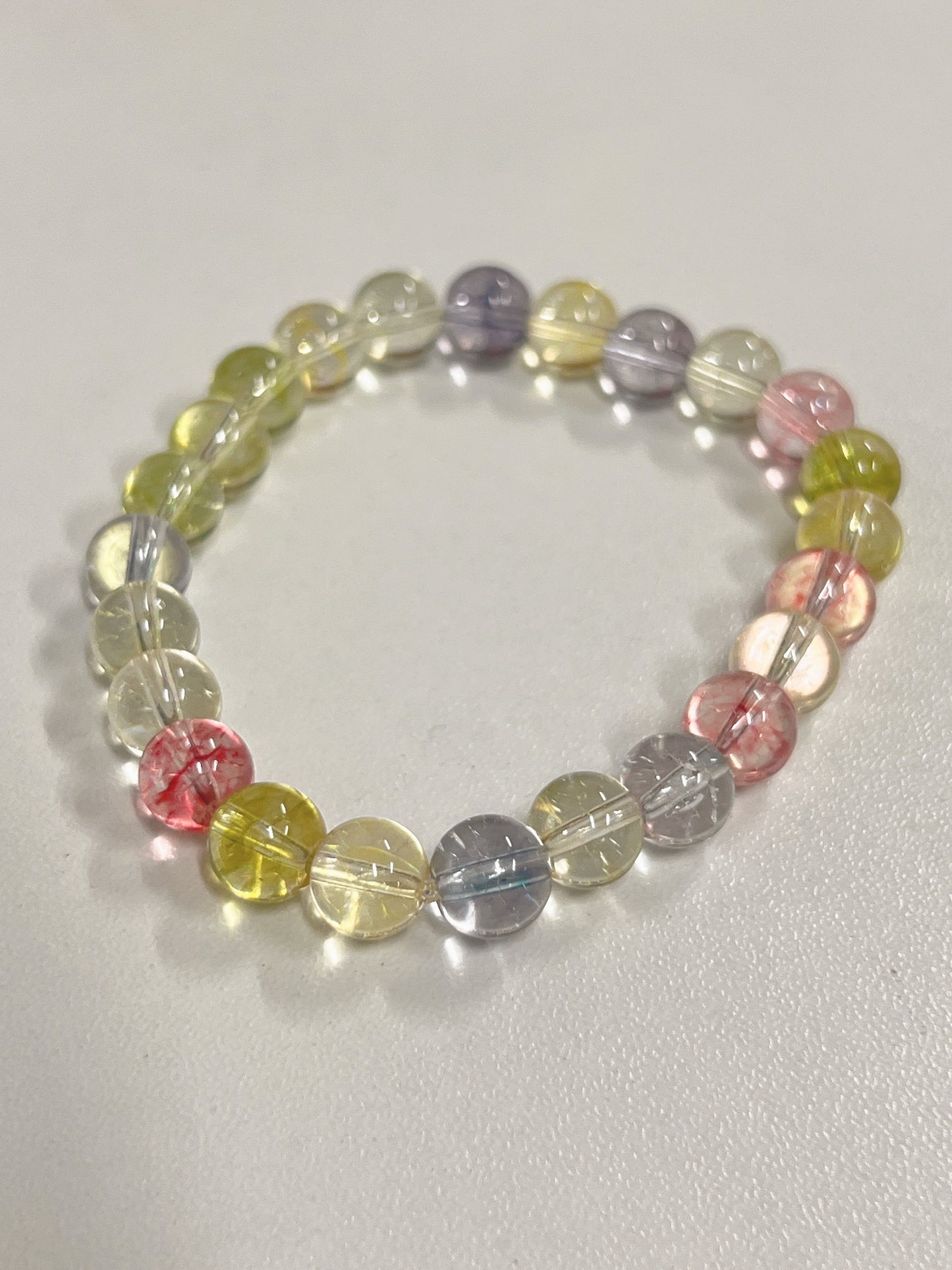 Macaron-colored Tourmaline Bracelet BR014