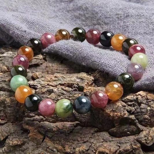 Brazilian Tourmaline Rich Color Bracelet BR028