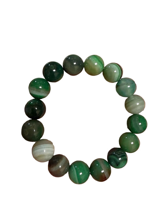 Oil Painting Color Alxa Agate Bracelet BR032