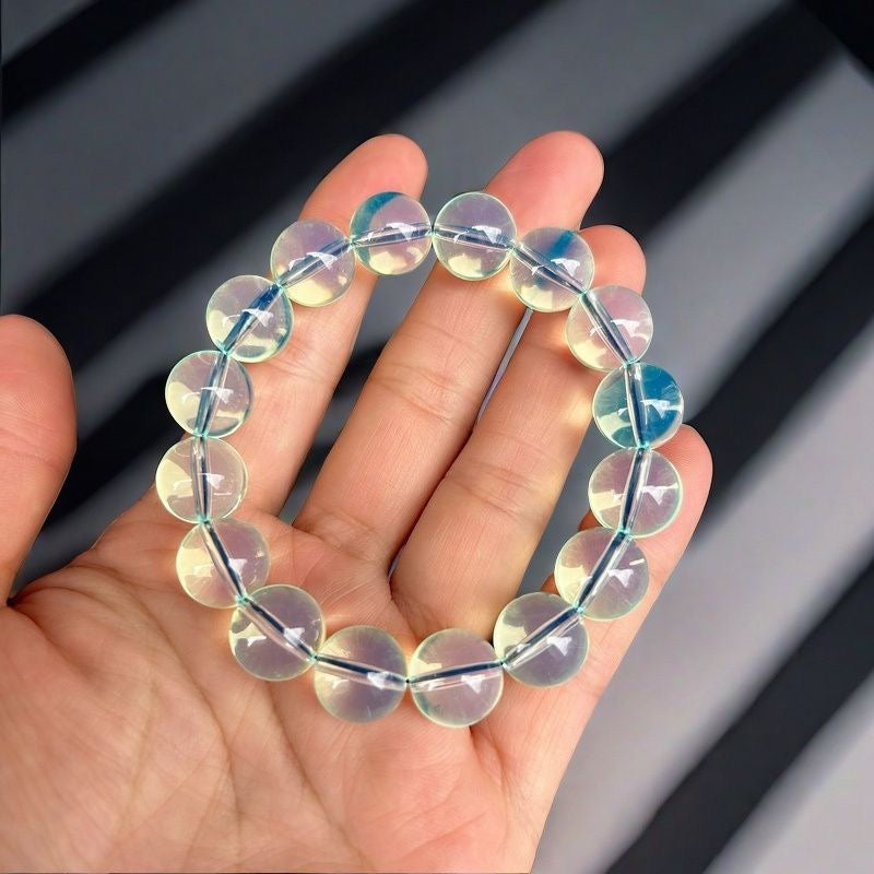 Pure Blue Amber Bracelet BR033