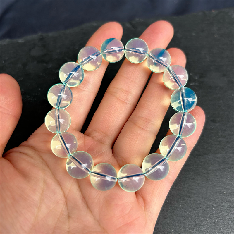 Pure Blue Amber Bracelet BR033