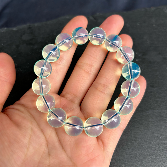 Pure Blue Amber Bracelet BR033