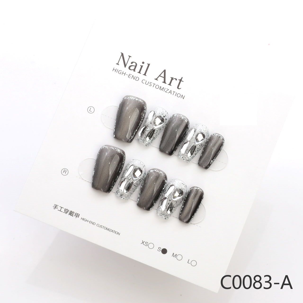 Gray Cat Eye Diamond Middle