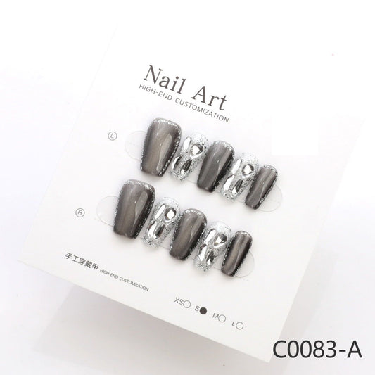 Gray Cat Eye Diamond Middle