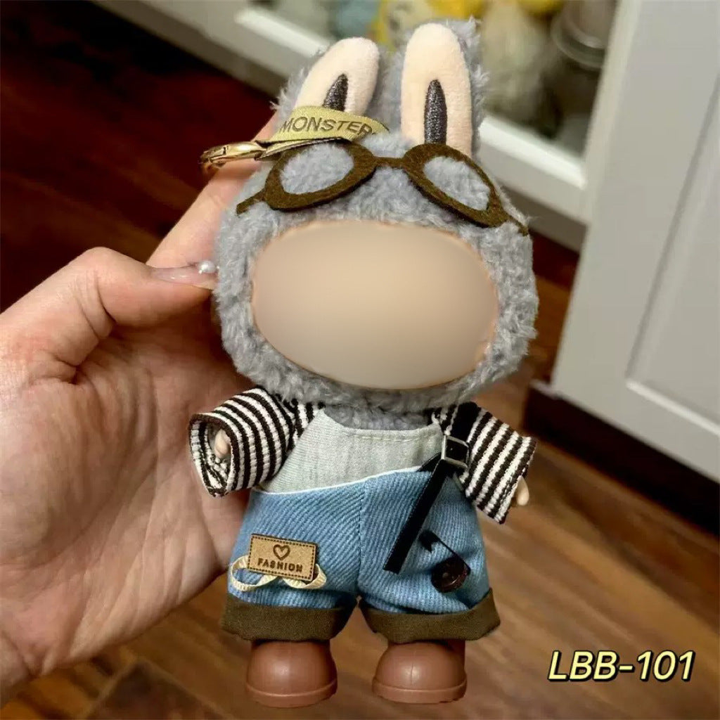 Jeans & Glasses Doll Outfit DOLB019
