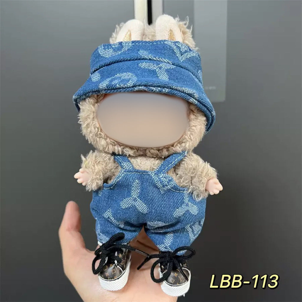 Printed Denim Suit Doll Outfits DOLB021