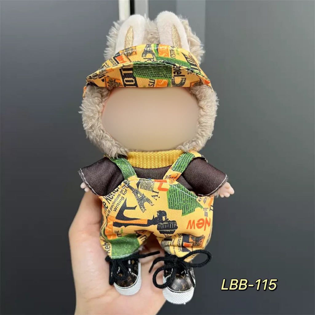 Newspaper Print Outfit for Dolls DOLB030